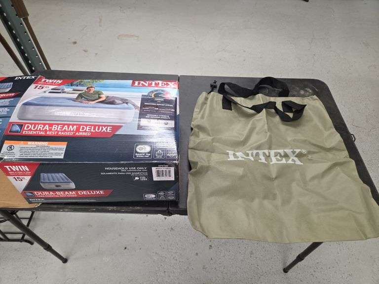 Intex Dura-Beam Deluxe Twin Airbeds image