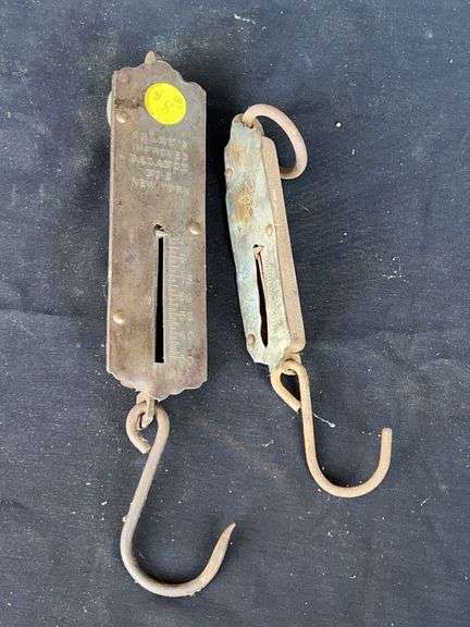 Two Hanging Scales - Chatillon & Trary's Improved Balance image