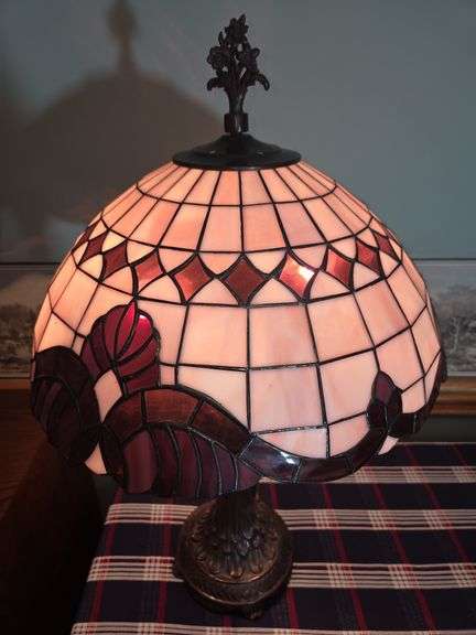 Stained Glass Style Table Lamp image