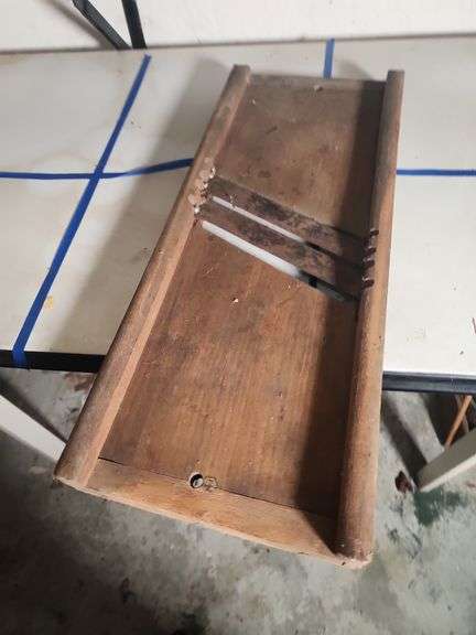 Wooden Cabbage Shredder / Vegetable Slicer image