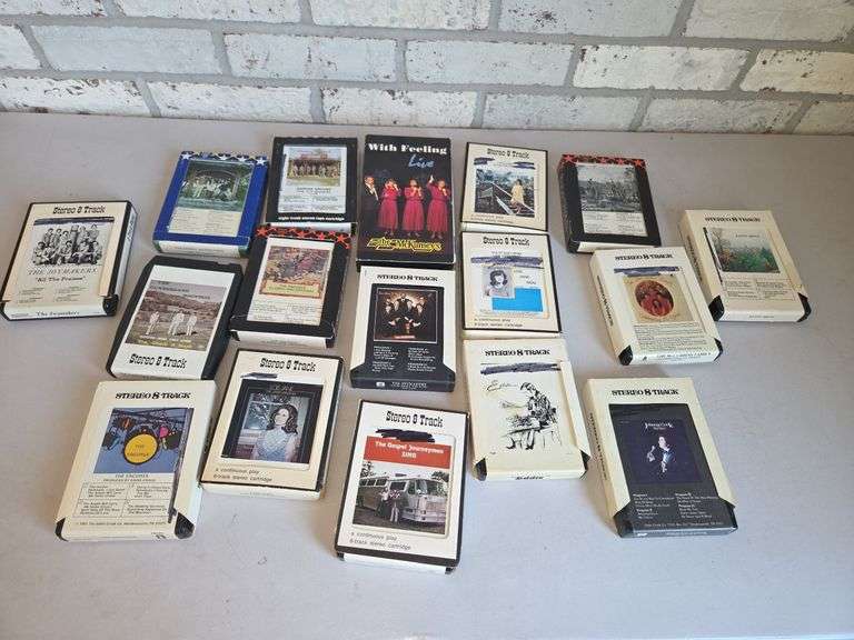 16 Gospel Music Stereo 8 Track Tapes image