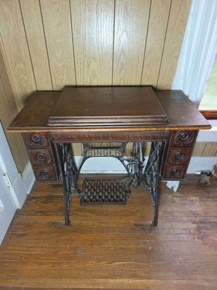 Singer Sewing Machine Table image