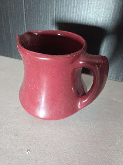 Maroon Ceramic Pitcher image