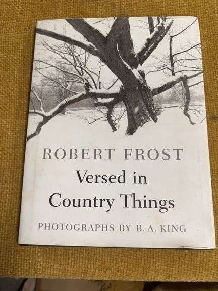 ROBERT FROST BOOK: VERSED IN COUNTRY THINGS image