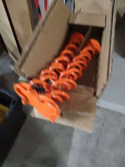 SET OF 4 VORTEX GX43 HEAVY DUTY 16 INCH SPIRAL ANCHORS image