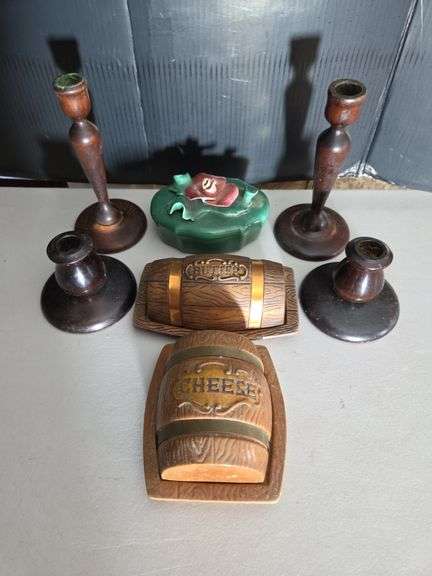 Candle Holders and Butter/Cheese Dishes image