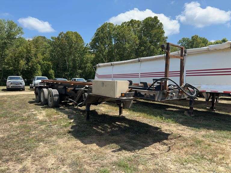 L11- 1985 Dunright Roll Off Dumpster Trailer (Has Title) image