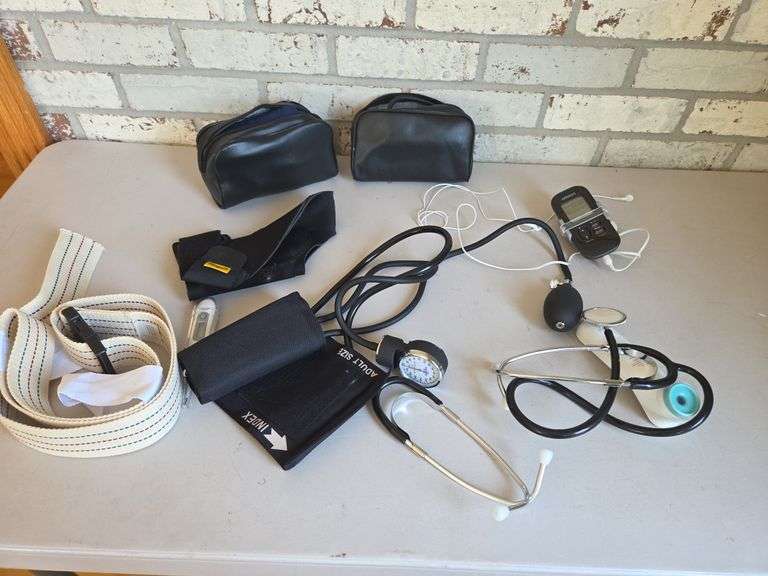 Medical Equipment: Stethoscopes, Blood Pressure Cuff, and More image