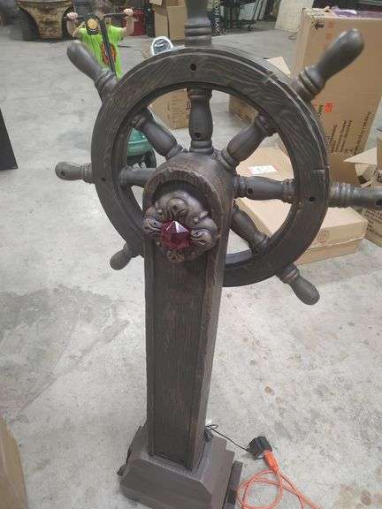 HOME DEPOT - 4 FT ANIMATED STEERING WHEEL image