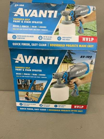 Avanti AV-100 Handheld HVLP Paint & Stain Sprayer image