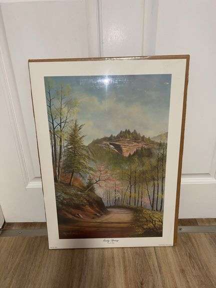 Russell May "Early Spring" Framed Print 1980 image