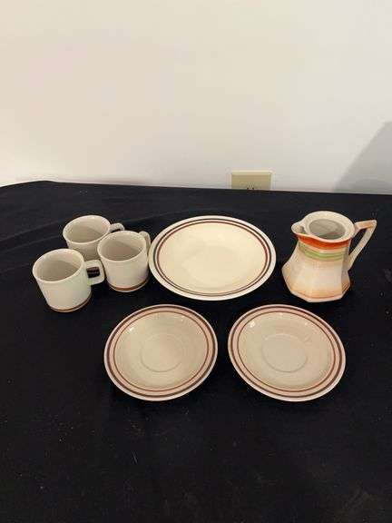 Assorted Dishes: Camelot, Newcor, and Oxford Stoneware Pieces image