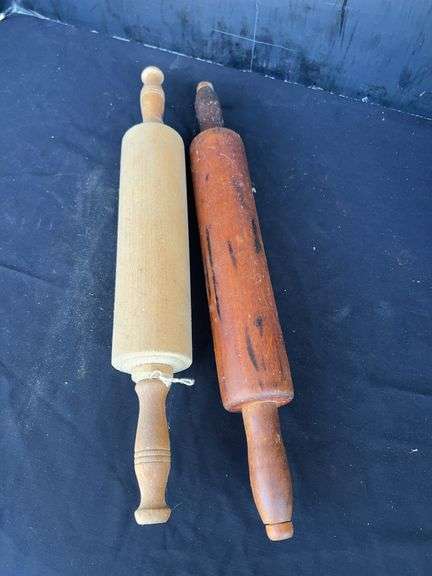 Pair of Wooden Rolling Pins image