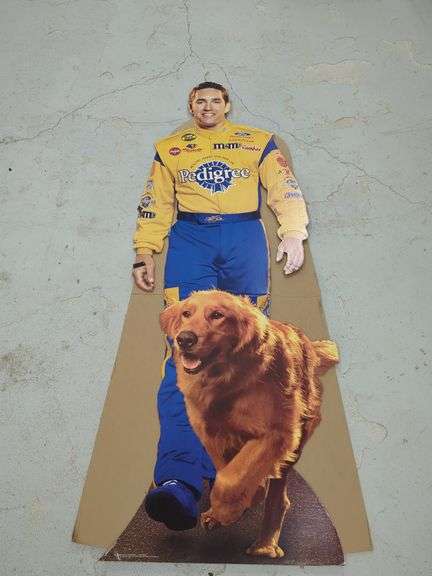 Casey Mears NASCAR Pedigree Cardboard Standee image