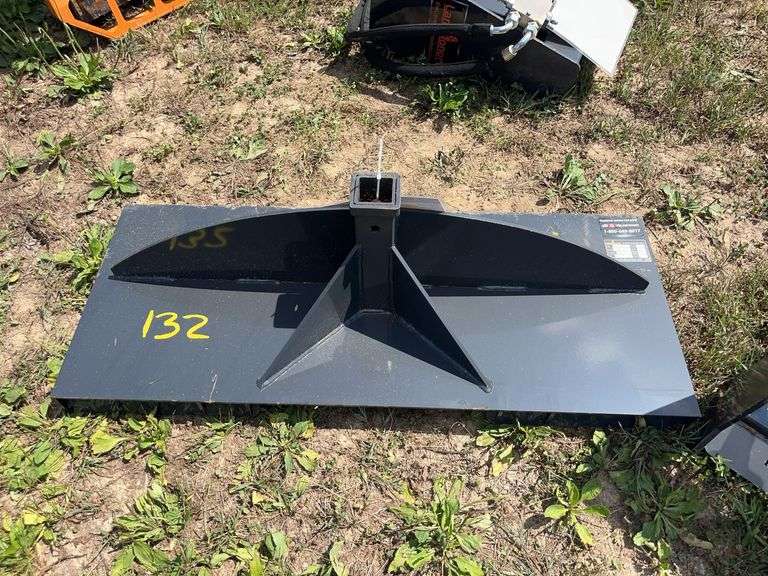 L7- Skid Steer Utility Hitch Adapter 2" Receiver image