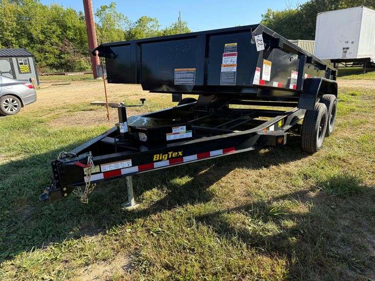 L10 - 2023 Big Tex 14 Ft Dump Trailer (No Title) image
