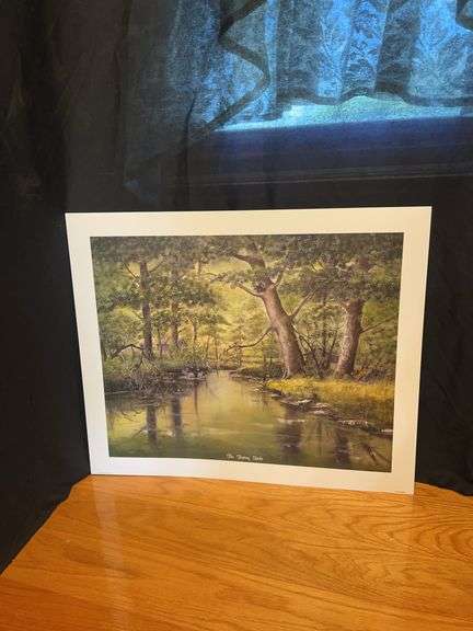Fred Thrasher 'The Fishing Hole' Limited Edition Print image