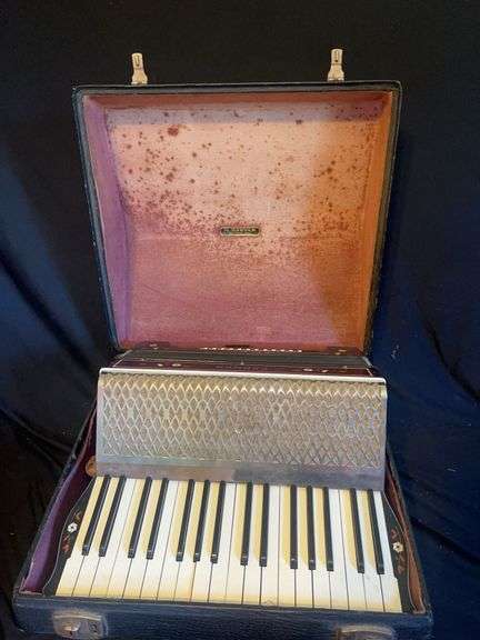 M. Hohner "Carmen" Accordion with Case image