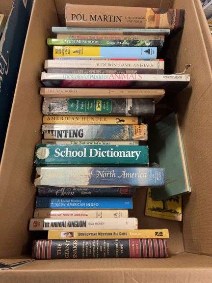 BOX OF ASSORTED BOOKS image
