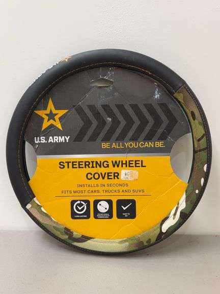 U.S. Army Steering Wheel Cover image