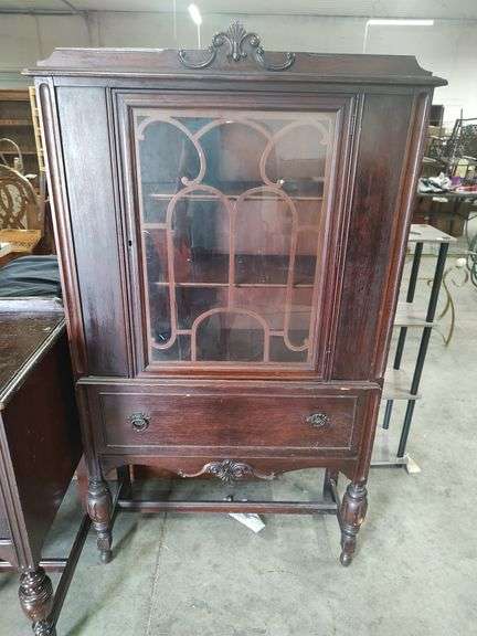 VINTAGE KITCHEN CABINET - 38X15X67 image