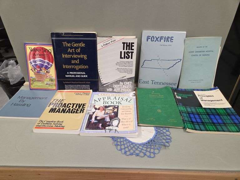 Books Including Management, Interviewing, Tennessee & Nursing image