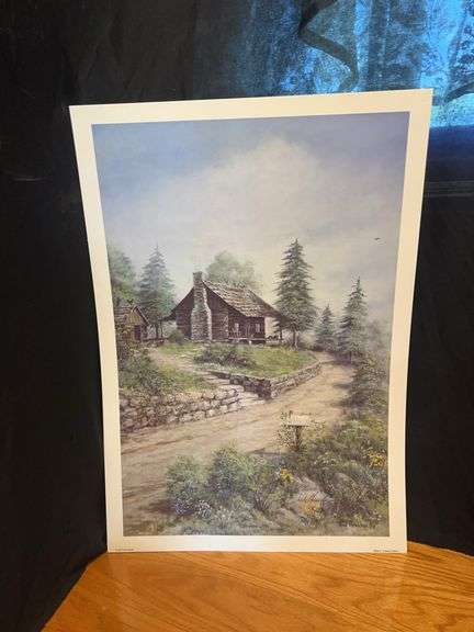 Fred Thrasher "Mountain Mist" Signed & Numbered Print image