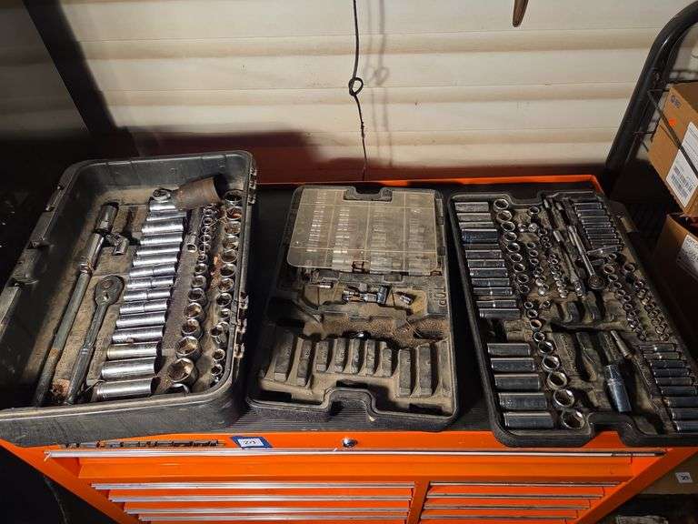 Mechanic's Tool Set with Socket Sets and Tool Chest image