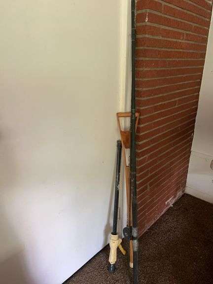 Fishing Pole and Crutches image