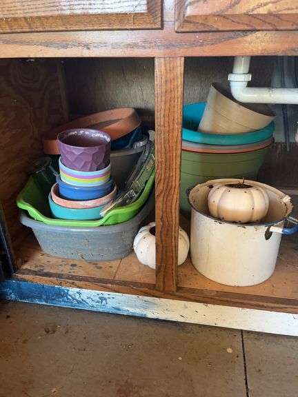 Assorted Garden Pots and Containers image