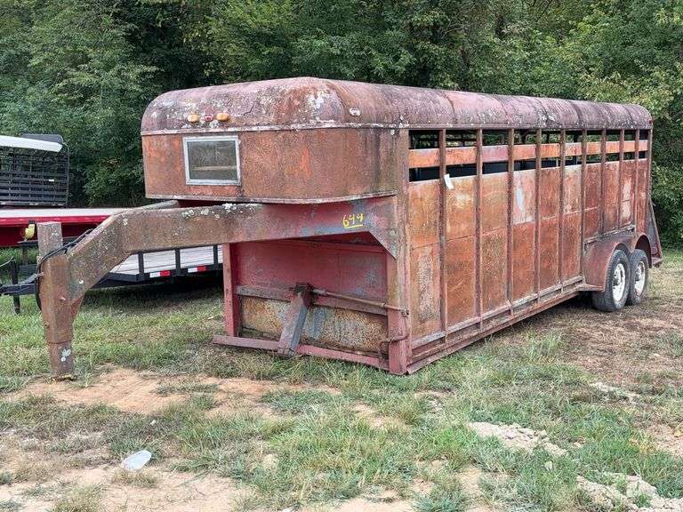 L15A- 20 Ft Cattle Trailer image