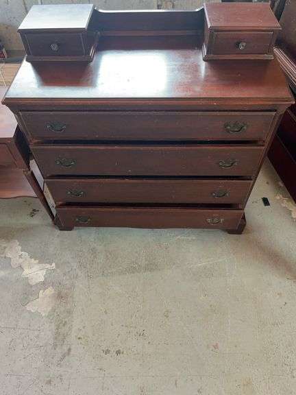 Wood Dresser with Vanity Top image