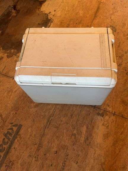Coleman Cooler with Assorted Paint image
