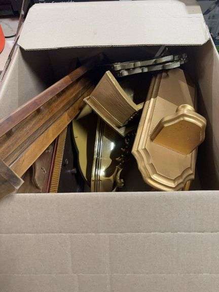 BOX OF VARIOUS SHELVES image