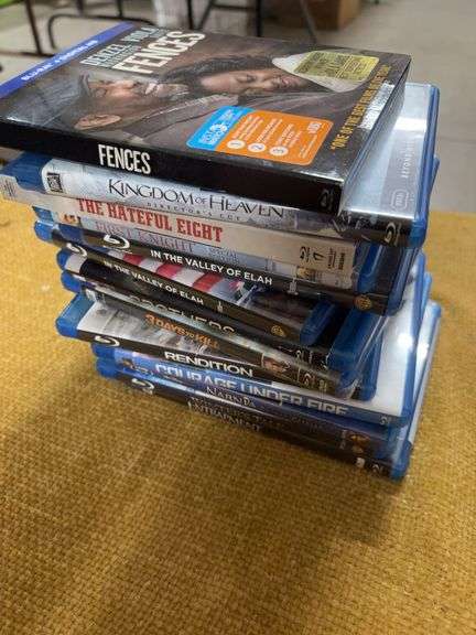 13 BLUE RAY DVDS image