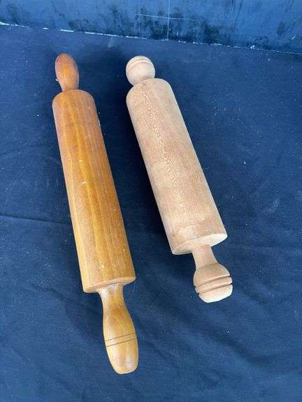 Pair of Wooden Rolling Pins image