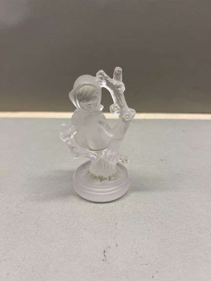 Goebel Crystal Collection Lead Crystal Hummel Figurine image