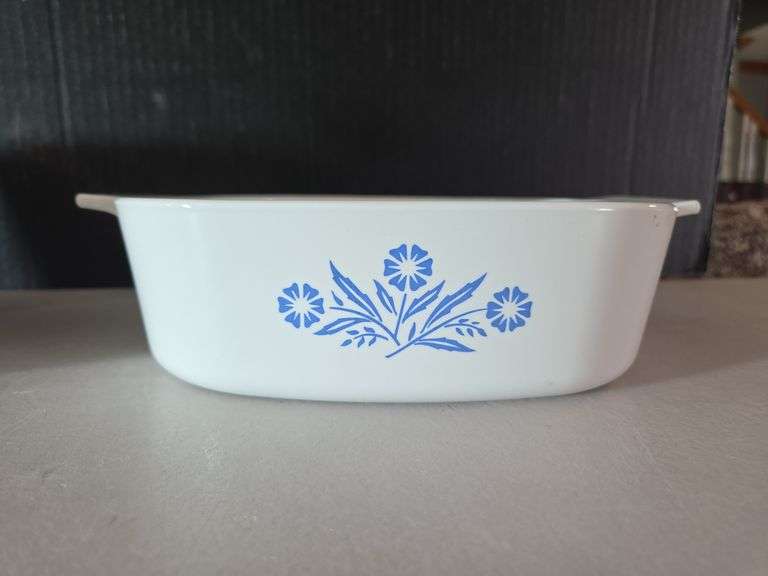Corning Ware Blue Cornflower Casserole Dish Set image