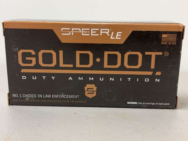 Speer Gold Dot .45 Auto 230 Grain GDHP Duty Ammunition - 50 Cartridges image