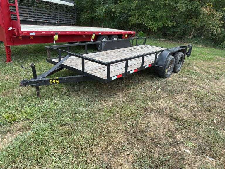 L15A- 16 Ft Dual Axle Utility Trailer image