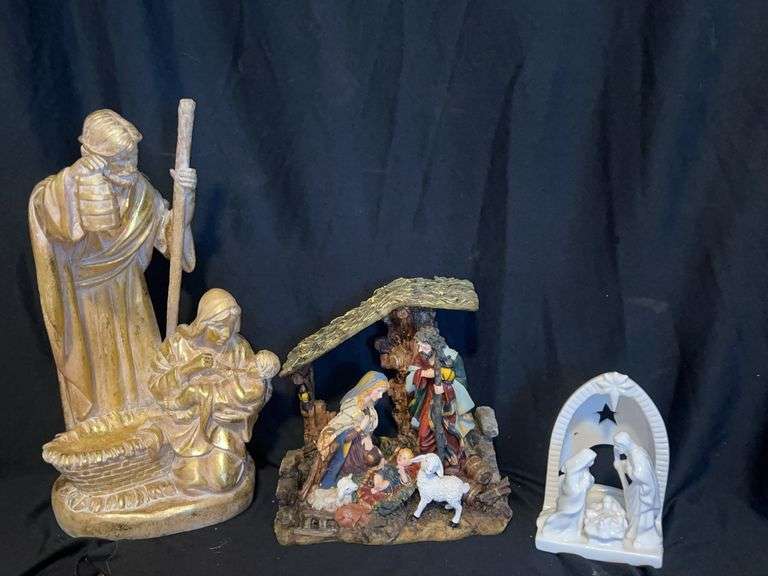 Home Interiors Nativity Scene Set image