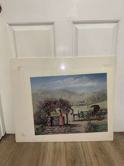 Fred Thrasher 'The Wishing Well' Signed Limited Edition Print 1044/1500 image