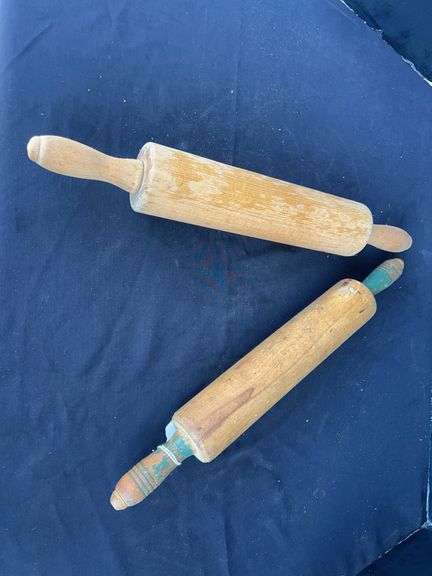 Two Wooden Rolling Pins image