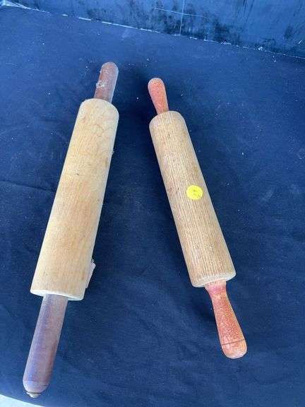 Two Wooden Rolling Pins image