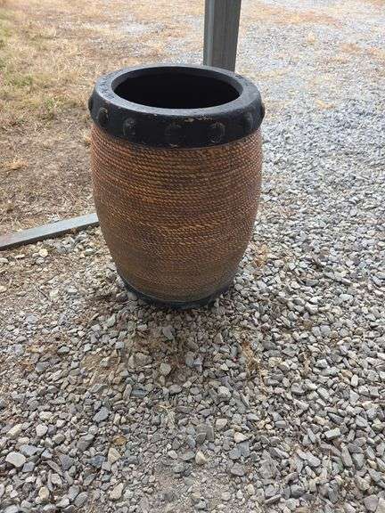 Large Decorative Woven Planter image
