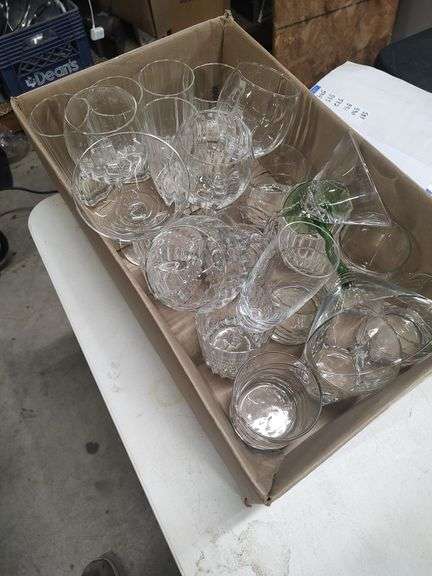 WINE AND BOURBON GLASSES image
