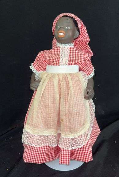 Collectible Gingham Dress Doll image