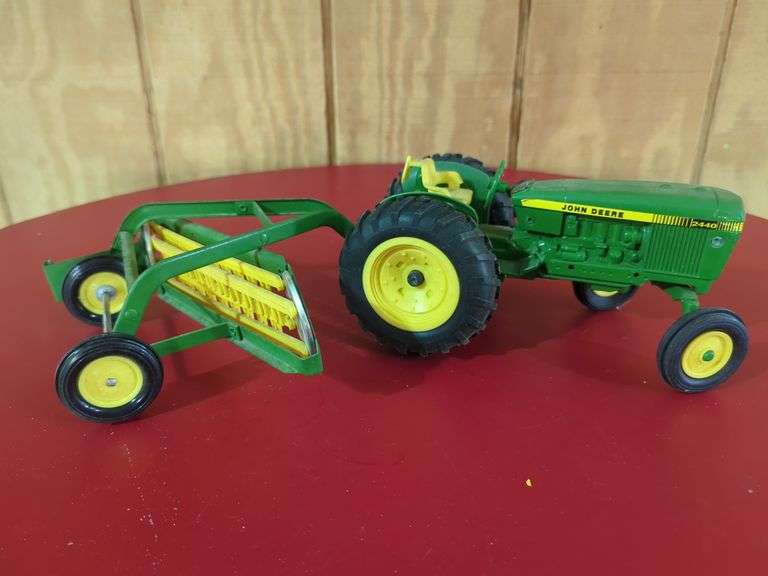 John Deere 2440 Scale Model Tractor with Attachment
