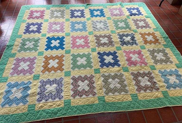 Handmade Patchwork Quilt image