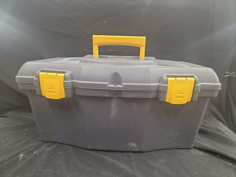 Tool Box with Various Items image